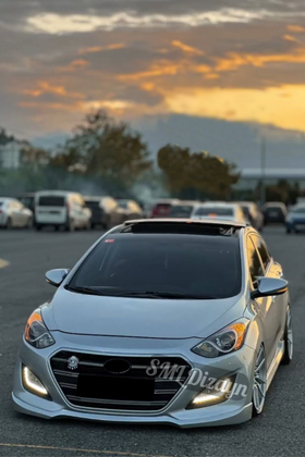 2012-2013-2014-2015-2016-2017 hyundai i30 ön ek tampon karlık lip