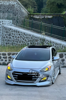 2012-2013-2014-2015-2016-2017 hyundai i30 ön ek tampon karlık lip