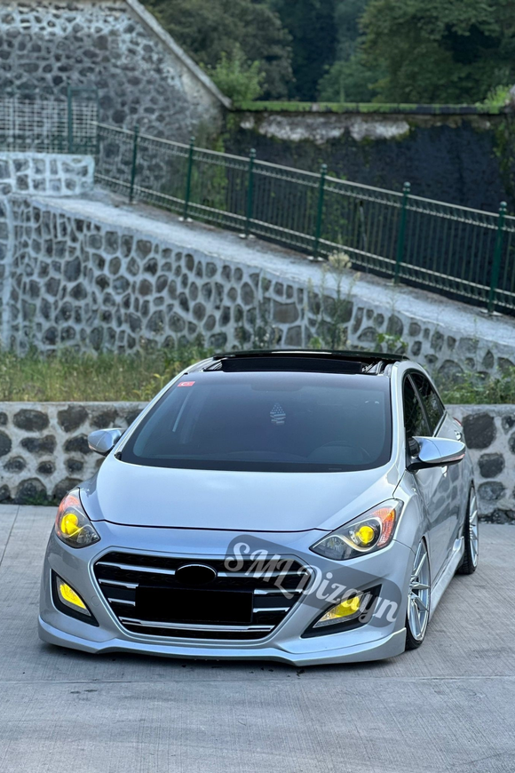 2012-2013-2014-2015-2016-2017 hyundai i30 ön ek tampon karlık lip