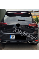 2012-2013-2014-2015-2016-2017 volkswagen golf 7 difüzör difizör arka ek