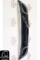 rear diffuser chrome r line for 2012-2013-2014-2015-2016-2017 volkswagen golf 7