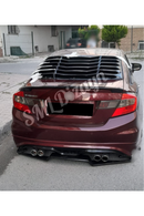 2012-2013-2014-2015-2016 honda civic fb7 arka cam vizör kaplama