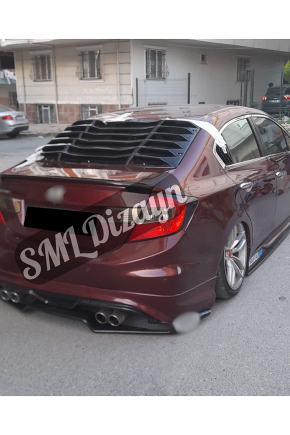 2012-2013-2014-2015-2016 honda civic fb7 arka cam vizör kaplama