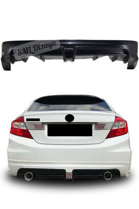 2012-2013-2014-2015-2016 honda civic fb7 arka ek tampon difüzör difizör