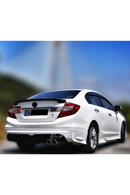 2012-2013-2014-2015-2016 honda civic fb7 arka ek tampon difüzör difizör