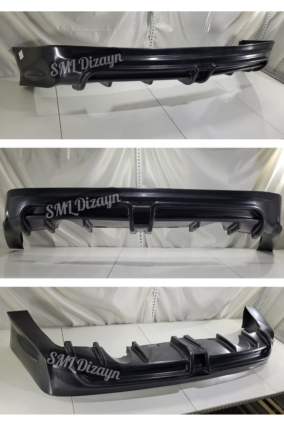 2012-2013-2014-2015-2016 honda civic fb7 arka ek tampon difüzör difizör