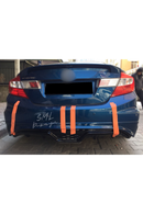 2012-2013-2014-2015-2016 honda civic fb7 arka tampon eki custom difüzör 