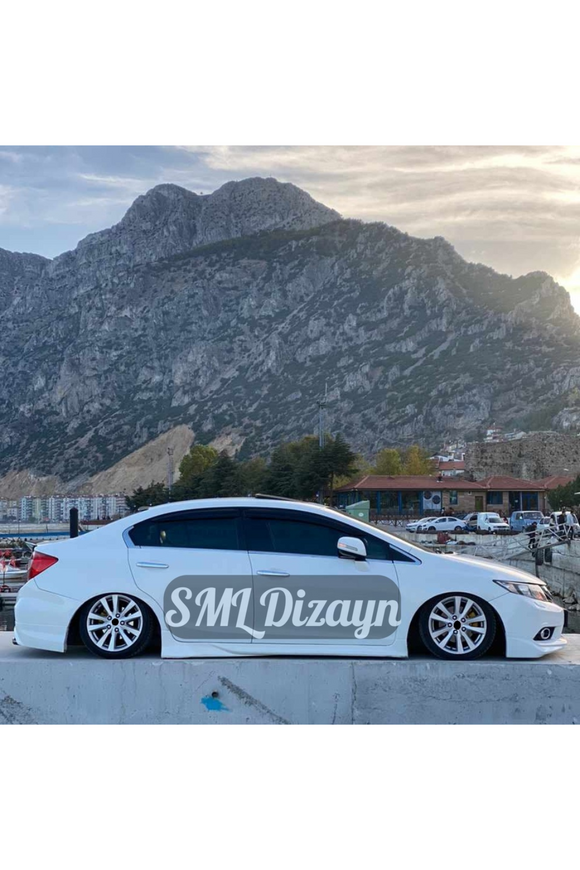 2012-2013-2014-2015-2016 honda civic fb7 custom yan marşpiyel marşbiyel ek