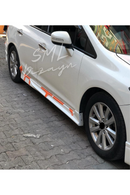 side skirts lips for 2012-2013-2014-2015-2016 honda civic 9th gen fb7 