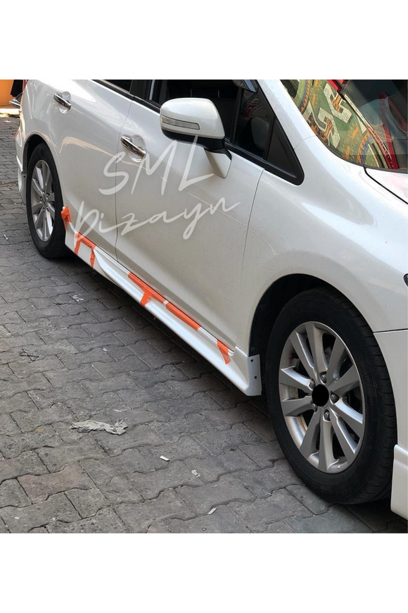 side skirts lips for 2012-2013-2014-2015-2016 honda civic 9th gen fb7 