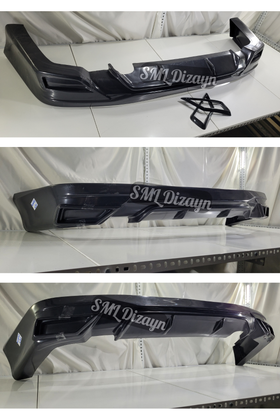 2012-2013-2014-2015-2016 honda civic fb7 arka ek tampon difüzör difizör 