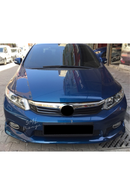 front lip splitter for 2012-2013-2014-2015-2016 honda civic 9th gen fb7