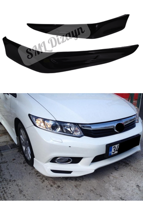 2012-2013-2014-2015-2016 honda civic fb7 ön flap bıçak lip
