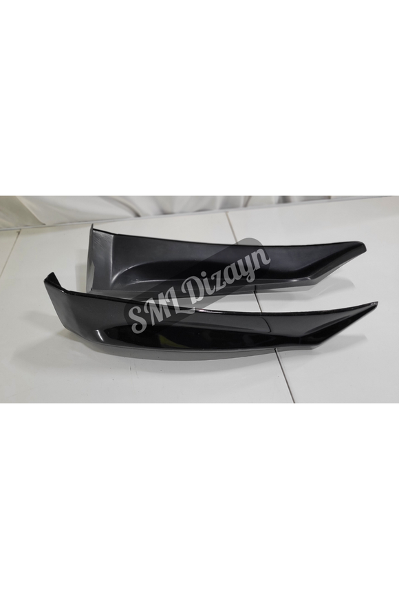 front bumper side lips splitters for 2012-2013-2014-2015 kia ceed 