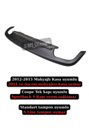 2012-2013-2014-2015 audi a5 coupe difüzör