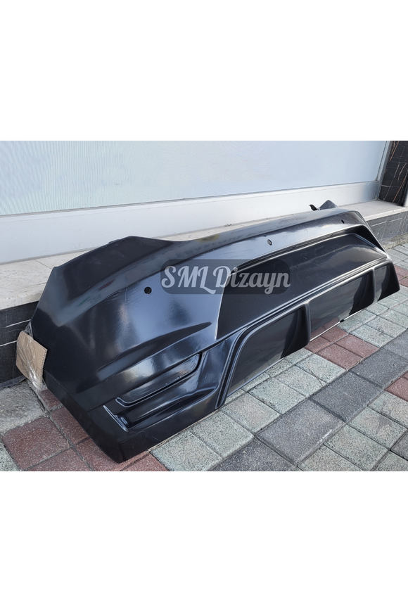rear aero bumper 2013-2014-2015-2016-2017-2018-2019-2020 seat leon mk3 5f