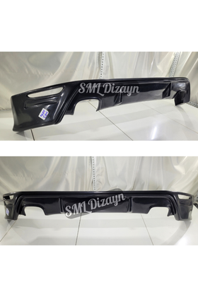 2013-2014-2015-2016 seat leon mk3 style aero arka ek difüzör difizör