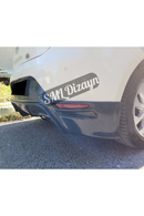 rear diffuser lips for 2013-2014-2015-2016 seat leon mk3 style