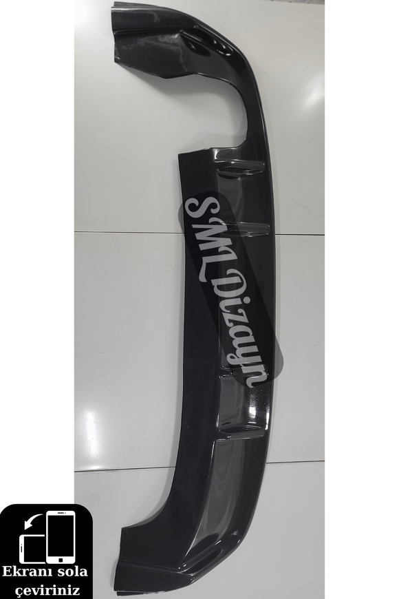 rear diffuser lip for 2013-2014-2015-2016 seat leon mk3 fr