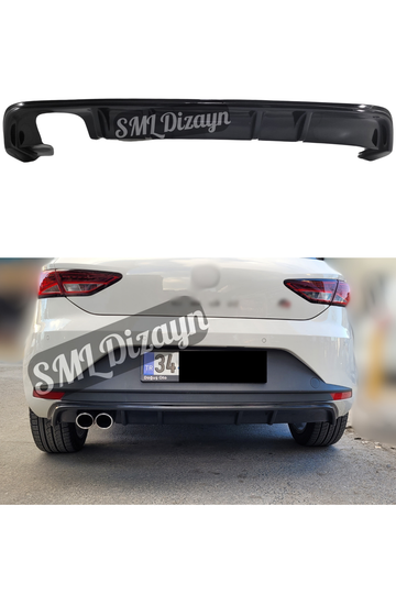 2013-2014-2015-2016 seat leon mk3 fr difüzör difizör arka ek