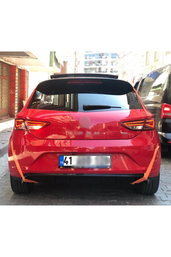 2013-2014-2015-2016 seat leon mk3 fr difüzör difizör arka ek