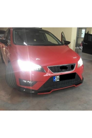 front lip splitter for 2013-2014-2015-2016 seat leon mk3 fr