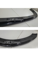 front lip splitter for 2013-2014-2015-2016 seat leon mk3