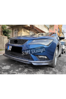 2013-2014-2015-2016 seat leon stil style ön ek tampon karlık lip