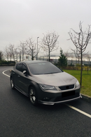 front lip splitter for 2013-2014-2015-2016 seat leon mk3 style