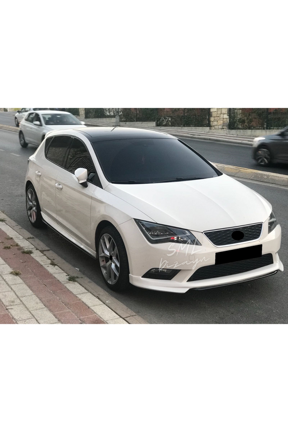 front lip splitter for 2013-2014-2015-2016 seat leon mk3 style