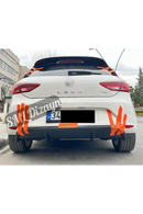 2013-2014-2015-2016 seat leon mk3  style difizör difüzör arka ek