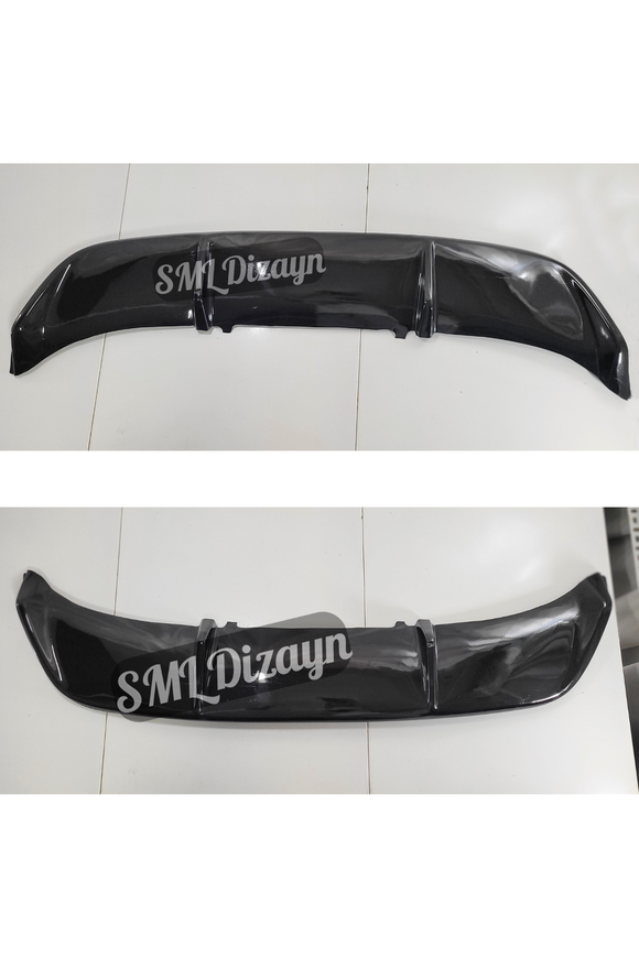 rear diffuser lip for 2013-2014-2015-2016 seat leon mk3 style
