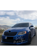 2013-2014-2015-2016 skoda octavia ön ek tampon karlık lip