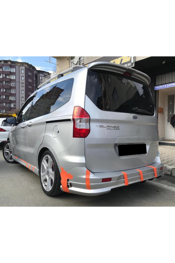 2014-2015-2016-2017-2018-2019-2020-2021-2022-2023 ford courier arka ek tampon difüzor-difizör