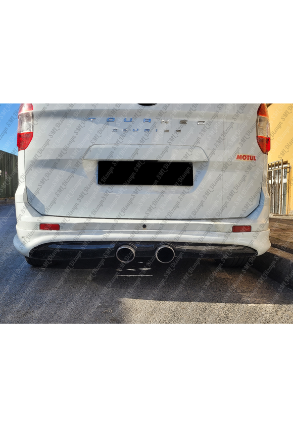 2014-2015-2016-2017-2018-2019-2020-2021-2022-2023 ford courier r32 arka ek difüzör difizör ortadan çıkış