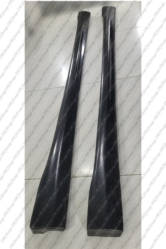 side skirts for 2014-2015-2016-2017-2018-2019-2020-2021-2022-2023 ford courier 