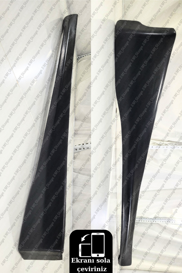 side skirts lips for 2014-2015-2016-2017-2018-2019-2020-2021-2022-2023 ford courier 