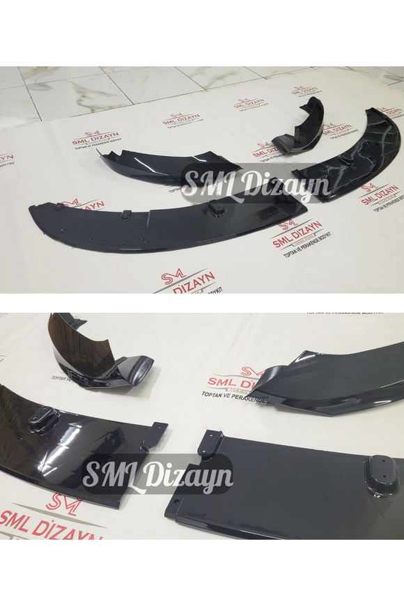 front lip splitter for 2014-2015-2016-2017-2018-2019-2020 bmw f32-f33-f36 4 series m sport