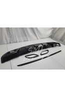 2014-2015-2016-2017-2018 hyundai egzoz görünüm difüzör difizör arka ek 