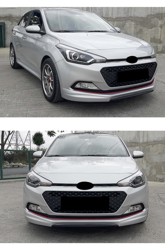2014-2015-2016-2017-2018 hyundai i20 ön ek tampon karlık lip