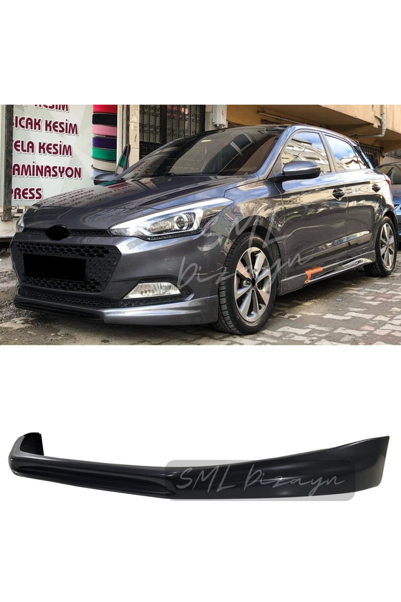 2014-2015-2016-2017-2018 hyundai i20 ön ek tampon karlık lip