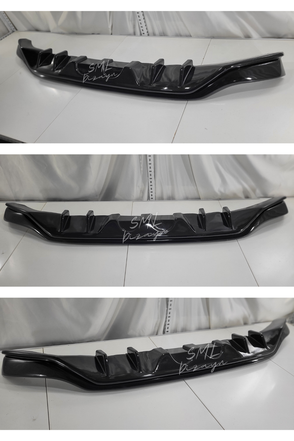 2014-2015-2016-2017-2018 hyundai i20 r20 arka ek tampon difüzör difizör