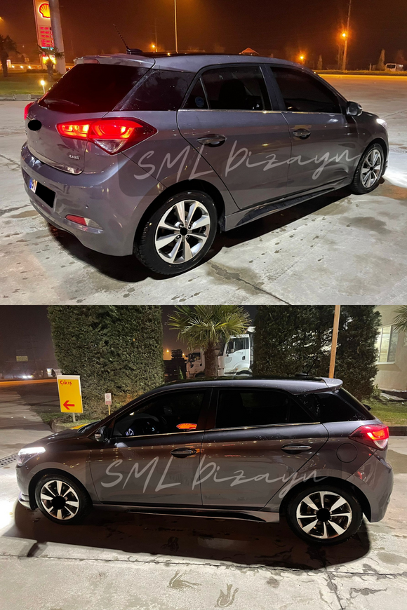 2014-2015-2016-2017-2018 hyundai i20 yan marşpiyel marşbiyel ek