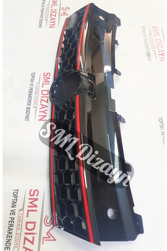 front gti grill for 2014-2015-2016-2017 volkswagen polo gti