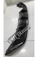 rear diffuser lip for 2014-2015-2016-2017 volkswagen scirocco 