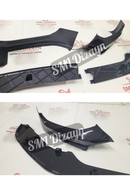 front lip splitter for 2015-2016-2017-2018-2019 bmw f20 lci