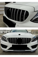 front gt grill panamericana for 2015-2016-2017-2018 mercedes w205 c180-c200-c250