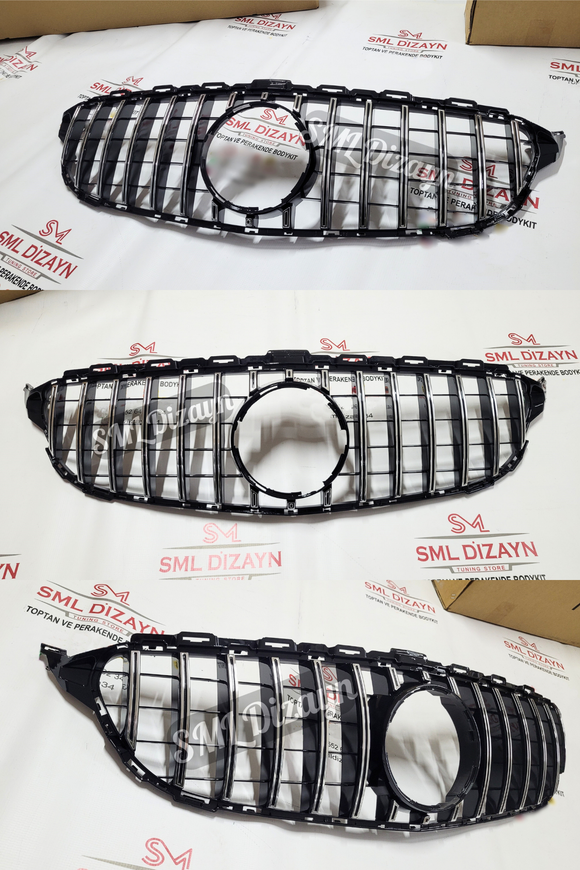 2015-2016-2017-2018 mercedes w205 gtr ön panjur böbrek