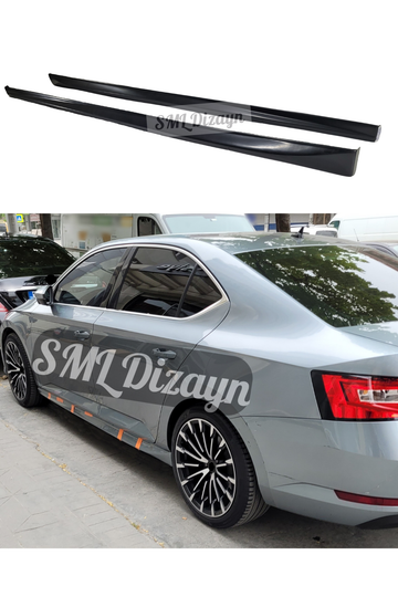 2015-2016-2017-2018 skoda superb mk3 yan marşpiyel