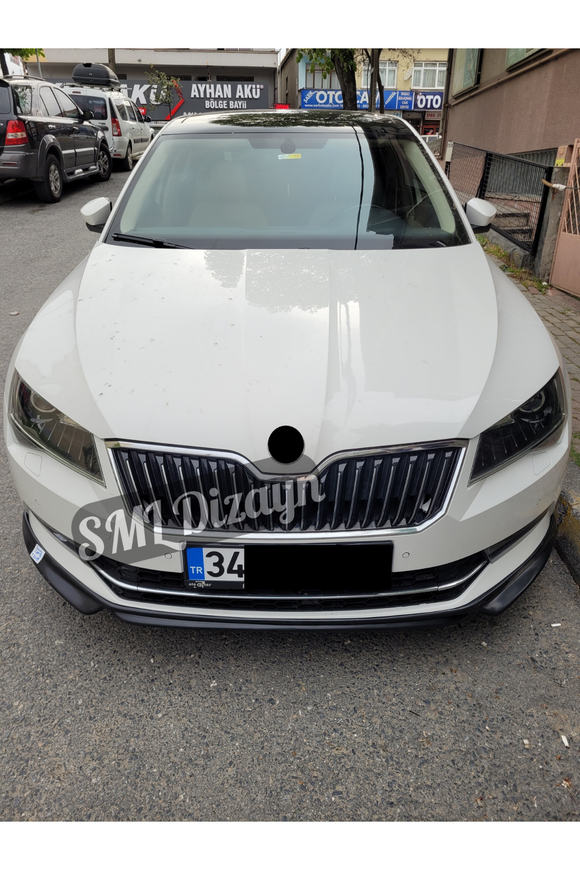 2015-2016-2017-2018 skoda superb ön ek tampon karlık lip